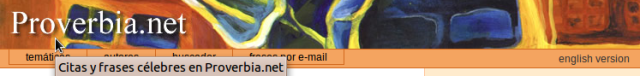 Frases y proverbios
